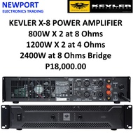 Kevler X-8 800W X 2 RMS Power Amplifier