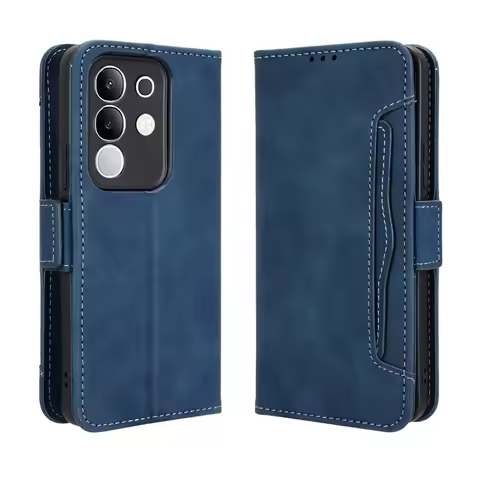 For Vivo Y29 4G Global Flip Leather Skin Luxury Wallet multi-card slot Book Cover For Vivo T4X 5G Ph