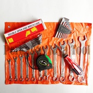 Wrench Package Wrench Set + Wrench Set + Reversible Screwdriver + L Wrench + 5 meter meter