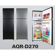 AQUA Kulkas / Lemari Es 2 Pintu 220L AQR-D270 PROMO GARANSI RESMI