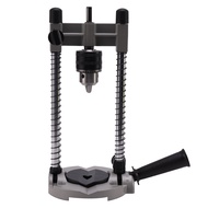 1 Pcs Multifunctional Drill Stand Adjustable 45-90° Angle Drill Guide Attachment with Chuck Drill Ho