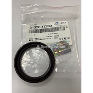 OIL SEAL TIMING CHAIN LOWER GENUINE PART (ORIGINAL) [21320-47280 / 21320-4A000] KIA SORENTO 2004 , H