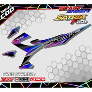 SUZUKI VARIATION STRIPING SATRIA FU 150SUZUKI SATRIA FU 150 MOTORCYCLE STICKER LIST/