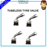 KEPALA TIUB TYPE MOTORCYCLE TUBELESS TYRE VALVE STEM (L SHAPE TUBE HEAD) FOR SCOOTER 1PCS