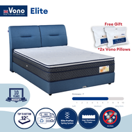 Vono Elite Mattress (Tilam Vono) | 10 years Warranty | Elite ProFlex Spring | Dual Comfort Layers | 