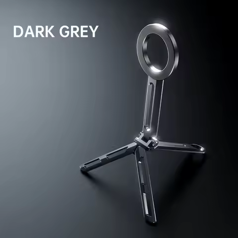 Adjustable Portable For MagSafe Carabiner Phone Tripod for iPhone 12-17 Pro Max-Outdoor Vlog Magneti