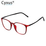 [ลดล้างสต๊อก] Cyxus แว่นกรองแสงสีฟ้าคอมพิวเตอร์สำหรับผู้ชายผู้หญิงปิดกั้นแสงสีฟ้า UV ต่อต้านอาการปวด
