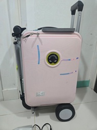 Airwheel 智能電動滑板車行李箱 粉紅色