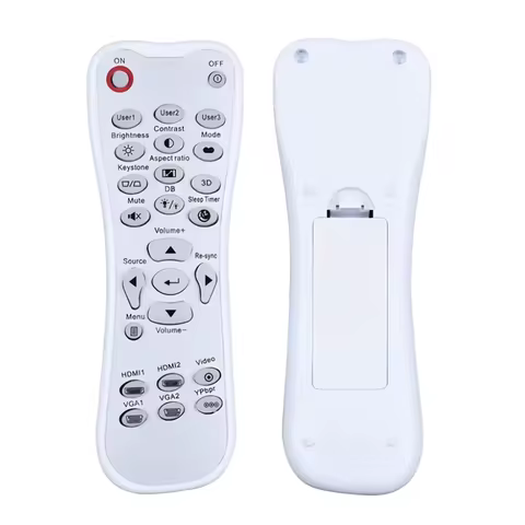 Intelligent universal remote control designed for Optoma projectors, suitable for HD26 GT1080 D946 H