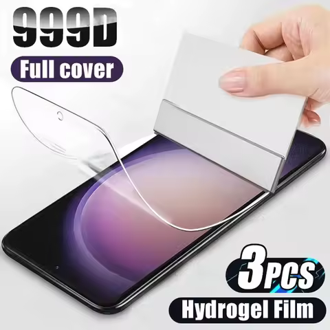 3PCS Hydrogel Film Screen Protector For Asus Rog Phone 7 5 3 6D 2 5S 6 Pro Zenfone 9 Zenfone 10 8z