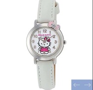 【💥日本直送】Hello Kitty Citizen Q&amp;Q  手錶 指針式 防水 皮革錶帶 女士 白色