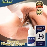 ORIGINAL HYSSOP Mineral Drops 15ml – Authentic Organic Care for Eyes, Throat, Ears, Nose