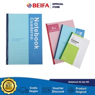 Beifa Notebook Block Note Notebook A5 B5 Lined 100 Sheets NC1