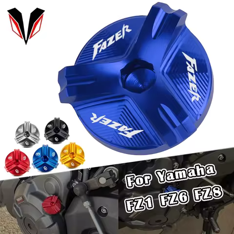 Universal For Yamaha FAZER FZ6 FZ6R FZ-1 FZ8 FZ-6 FZ 750 1000 Motorcycle Engine Oil Filler Cap Cover