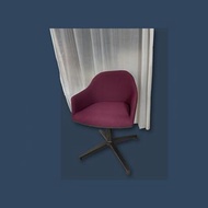 Vitra Soft Shell Burgundy  3D F  Club Chair