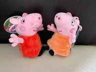全新Peppa pig毛公仔吊飾 掛飾 佩佩豬 夾公仔機景品