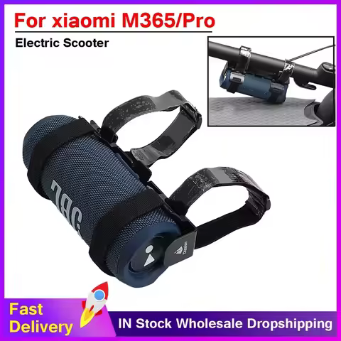 Bluetooth Speaker Mount Strap Portable Bottle Cage Universal Fixed Holder Kettle for Xiaomi M365 Mi3