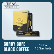 Tiens Kopi Hitam Cordycafe Varian Penambah Stamina | Kopi Kesehatan Tanpa Gula | Pria Wanita | Cordy