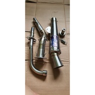 □☑Aun Conical pipe set tube type lowmount ( Wave100, Xrm110, Smash or Xrm125, Wave125, Rs125, Rj115f