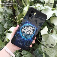 HP Case For Vivo Y15s / Y15a / Y01 / Y01a – EV0S Esports Motif Phone Case - Pro Camera Softcase – Si