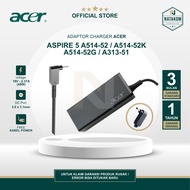 ORIGINAL CHARGER ADAPTER ACER ASPIRE 5 A514-52 A514-52K A514-52G A313-51 2.37A 45W FREE POWER CABLE