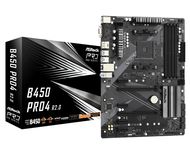 # ASROCK B450 Pro4 R2.0 - ATX AMD Motherboard # AMD AM4