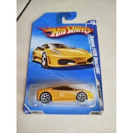 HW HOTWHEELS HOT WHEELS USA REG CARD FERRARI F430 RACINGHW '10 YELLOW