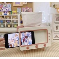 HP FG STORE TISSUE BOX + STAND HOLDER TV-SHAPEDhp TISSUE BOX TV TISSUE BOX