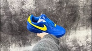 💥現貨💥AMBUSH x Nike Air Force 1 Low 寶藍亮黃撞色潮酷百搭休閒板鞋 | 男女同款 | 全掌氣墊緩震 | 頭層皮革鞋面 | 防滑耐磨大底|