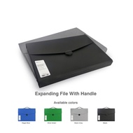 Gramedia Jambi - Expanding File With Handle Document Bag With Handle Daiichi Profile 2 Harmonica Fol