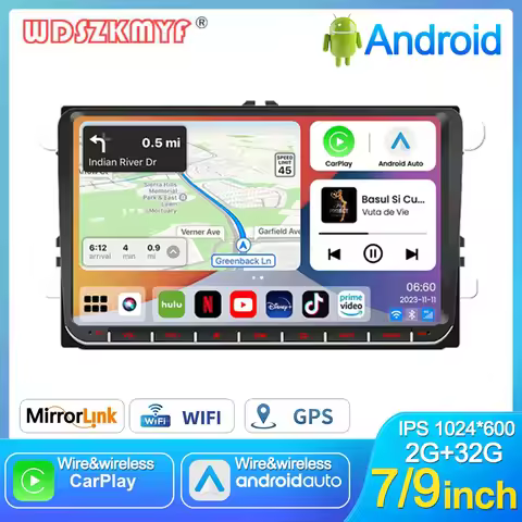 Car Radio Android 13 Autoradio Multimedia Player Smart car systems For VW Volkswagen Golf 5 6 Touran