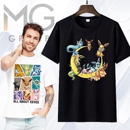 EEVEE Evolutions Pokemon Go T-Shirt | Pokemon Shirt | Custom DTF Pokemon Premium POKE41-50