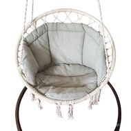 HY-# Linen Hanging Basket Cushion Cushion Swing Single Sofa Cushion Home Glider Cloth Cushion Indoor and Outdoor Cradle