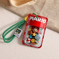 Mario Parts NFC Proximity Card Holder Student Meal Card Campus Card Work ID Holder Access Control Ca
