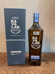 Ka va Lan whiskey 噶瑪蘭珍選No.2單一純麥威士忌700ml