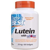 全館免運 美國代購 Doctor's Best 葉黃素 Lutein 游離型葉黃素 20mg 180顆