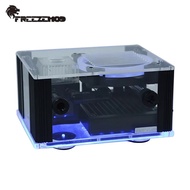 FREEZEMOD External AIO Water Cooling Integrated Inligent Tank RGB For PC Notebook Mobile phone Temperature Display -12YT