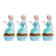 12pcs Elsa Frozen Cupcake Topper