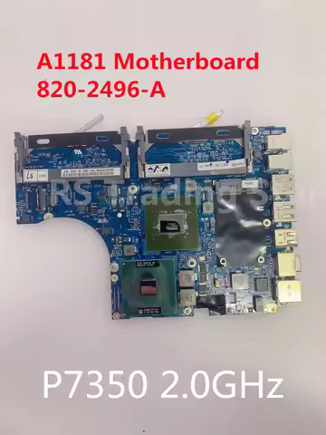 820-2496-A With SLGE3 P7350 CPU Mainboard MCP79MZ-B3 For MacBook A1181 Laptop Motherboard Tested Goo