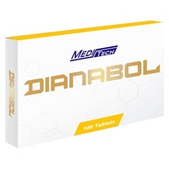 New Meditech Dianabol Dbol 100 Tablet Original Suplemen Fitness Ready