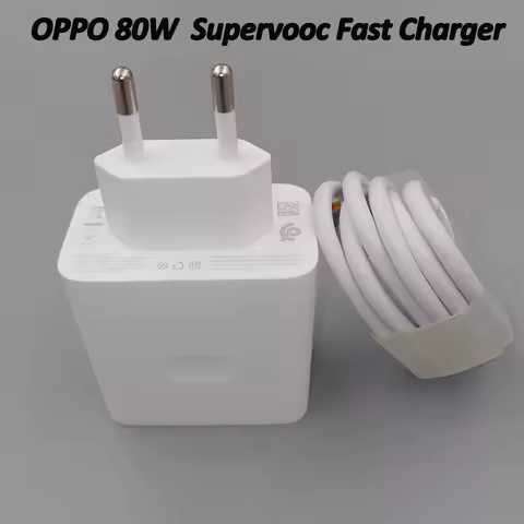 OPPO Supervooc Charger 80W EU US Fast Charging Power Adapter USB Type C Cable For OPPO Reno 13 12 11