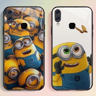 G-44 Minion HD Glass Casing for VIVO Y12i Y89 Y85 V9 Y93 Y11 Y67 Y66 Y95 Y91 Y91C Case