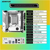 Hot🔥 JGINYUE B760i เมนบอร์ด LGA 1700 รองรับ Intel Core 12th 13th DDR5 หน่วยความจํา RAM ล่าสุด mini i