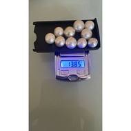 butiran mutiara air laut