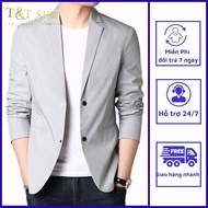 Áo vest nam blazer nam chất liệu Nỉ dày dặn sang trọng lịch lãm đạm chất Nam thần mã H52