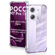 For Xiaomi Poco M7 Pro M7Pro 5G 2025 Soft Phone Casing For Poco M7Pro M 7 Cover