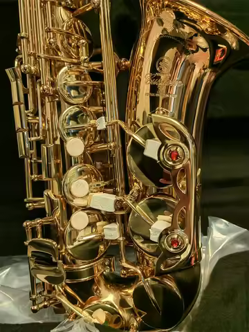 Best quality New Black Alto saxophone 82Z One on one Model E-Flat Professional Sax music instrument