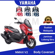 YAMAHA NMAX 150 V2 Full Body Cover Set Coverset Kosong Body Kit Color Part Part N MAX 150 Caver Kave