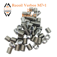 5pcs Recoil Helicoil Verbos M7×1 2D Recoil Drat Baut 11 Rusak