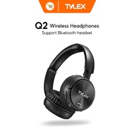 ❁✟Tylex Q2 Wireless Headphones With Microphone And App Control Support Bluetooth Headset